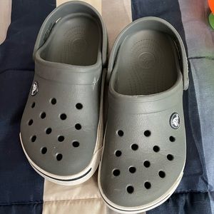 Gray Crocs